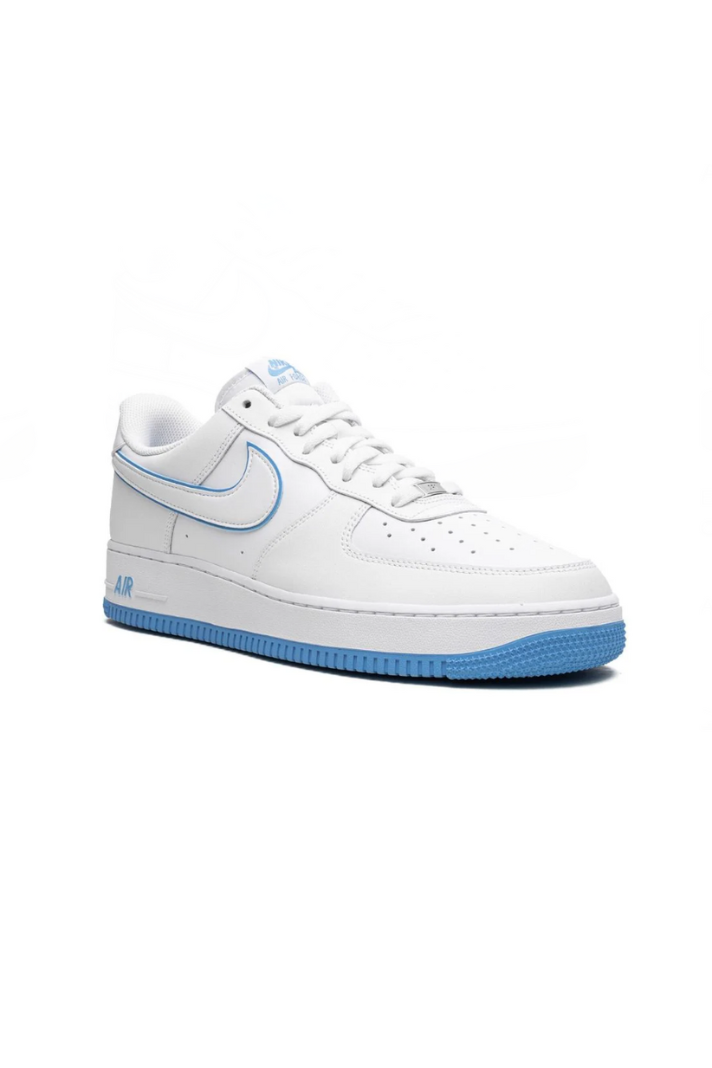 Nike Air Force 1 '07 Low White University Blue Sole