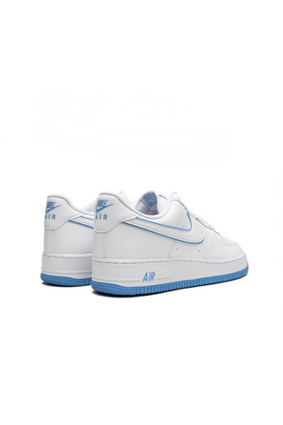 Nike Air Force 1 '07 Low White University Blue Sole