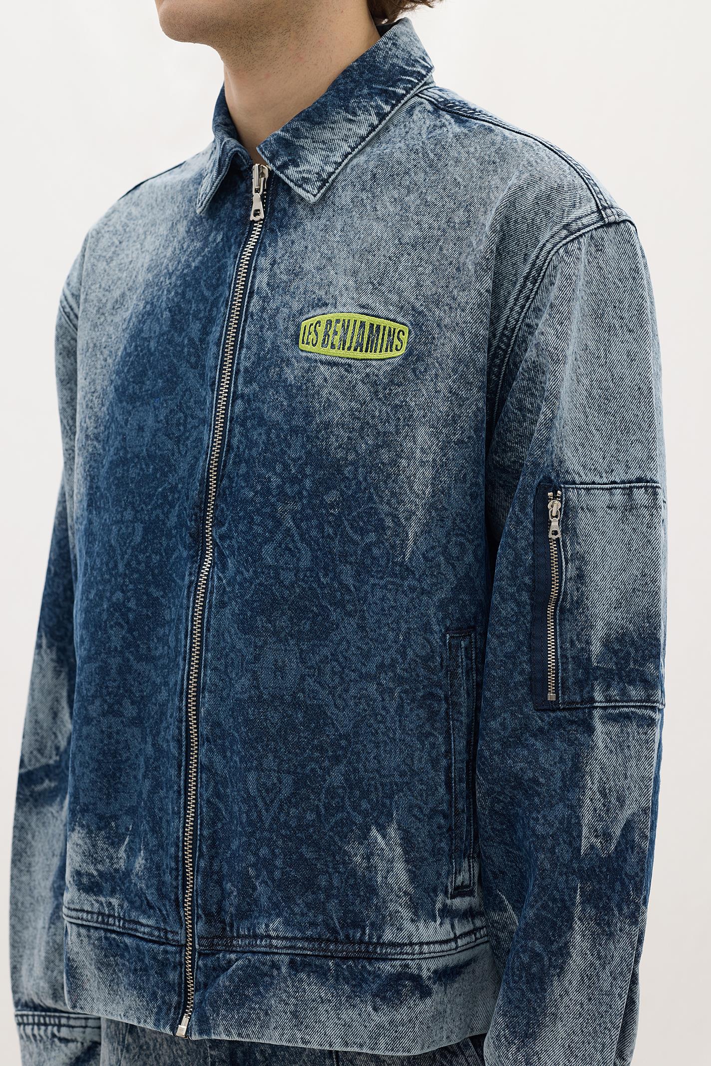 DENIM BOMBER 001