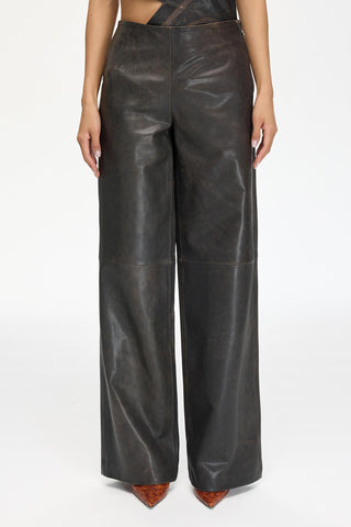 LEATHER PANT 003