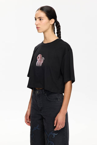 CROP OVERSIZED TEE 004