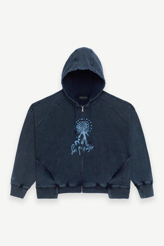 RELAXED ZIP HOODIE 003