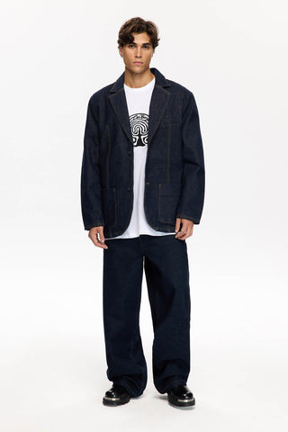 DENIM TAILORED BLAZER 102