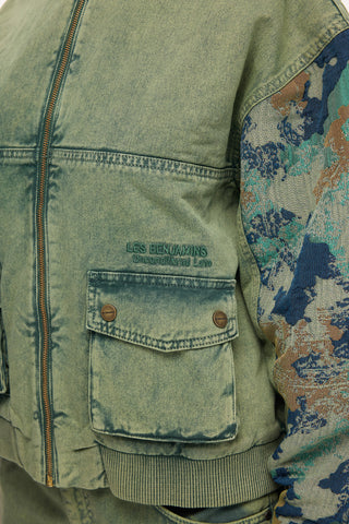 DENIM OVERSIZED BOMBER 004