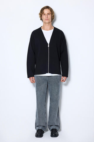 ZIP UP CARDIGAN