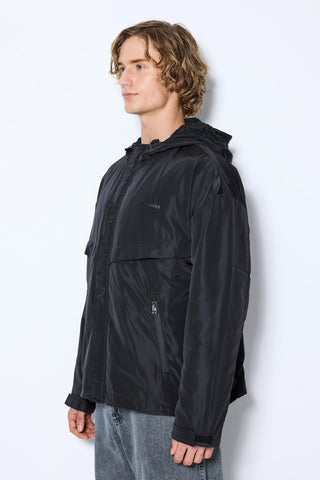 HOODED TRACK TOP