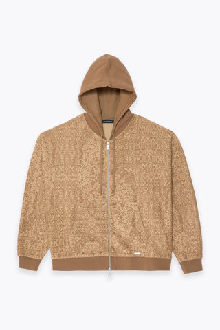 CARPET POCKET ZIP HOODIE