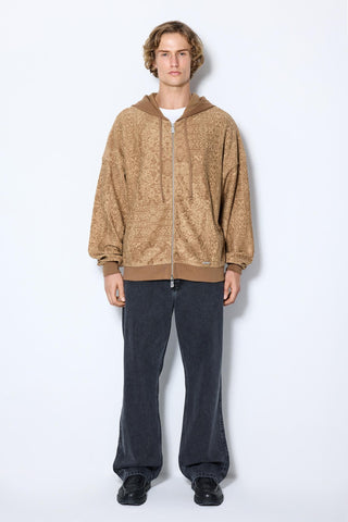 CARPET POCKET ZIP HOODIE