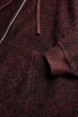CARPET POCKET ZIP HOODIE
