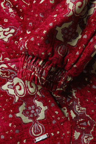 CARPET JACQUARD ZIP HOODIELB26FWCLAMUZH-003