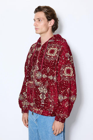 CARPET JACQUARD ZIP HOODIELB26FWCLAMUZH-003