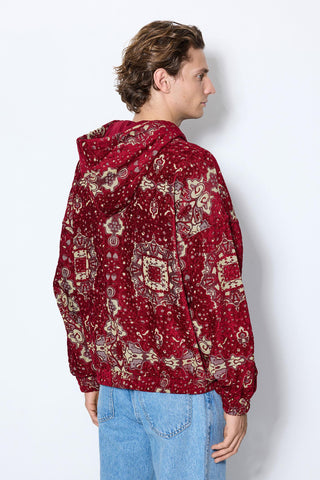 CARPET JACQUARD ZIP HOODIELB26FWCLAMUZH-003