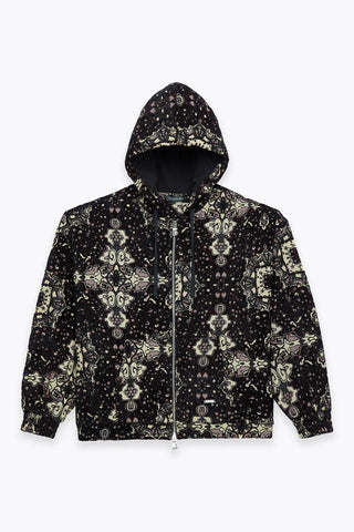 CARPET JACQUARD ZIP HOODIELB26FWCLAMUZH-003
