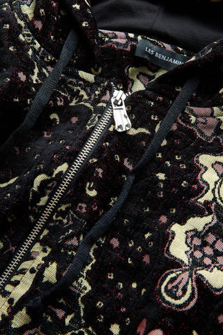 CARPET JACQUARD ZIP HOODIELB26FWCLAMUZH-003