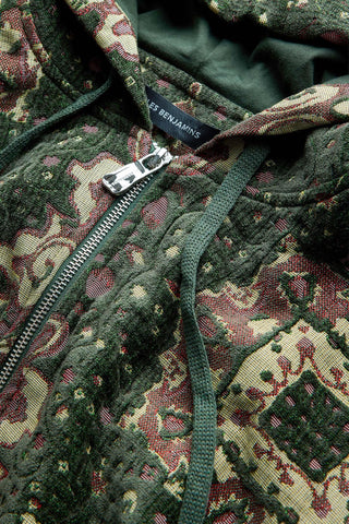 CARPET JACQUARD ZIP HOODIELB26FWCLAMUZH-003