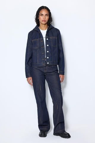 HOODED DENIM JACKETLB26FWCLAWUDJ-001