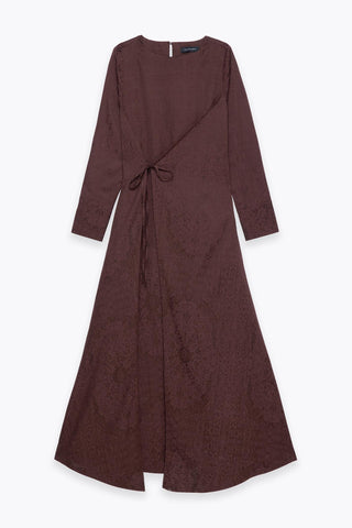 LONG SLEEVE MAXI DRESSLB26FWCLAWUDR-002