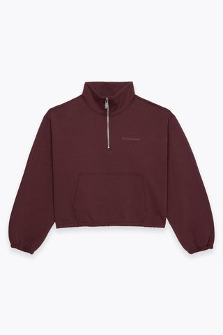 HALF ZIP SWEATSHIRT