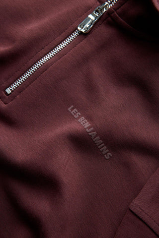 HALF ZIP SWEATSHIRT
