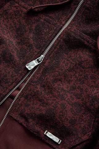 CARPET ZIP HOODIE