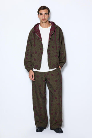 JACQUARD HOODIE