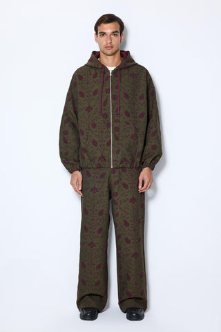 JACQUARD HOODIE