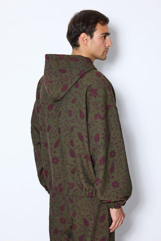 JACQUARD HOODIE
