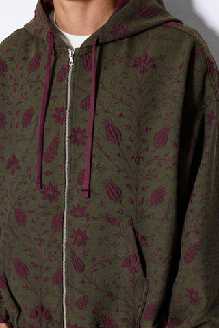 JACQUARD HOODIE