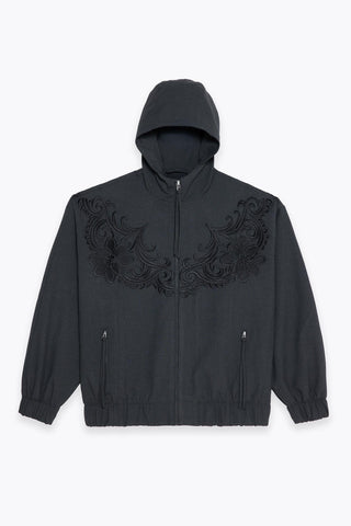 HOODED ZIP JACKET