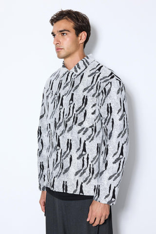 JACQUARD OVERSHIRT