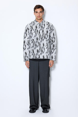 JACQUARD OVERSHIRT