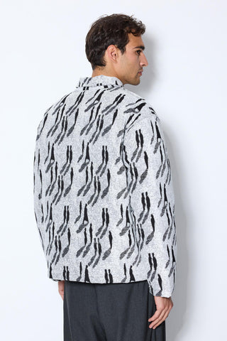 JACQUARD OVERSHIRT
