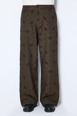 JACQUARD PANTS