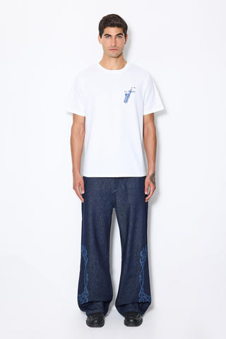 JAZZ BAND PRINTED TEELB26FWMNSMUTS-015