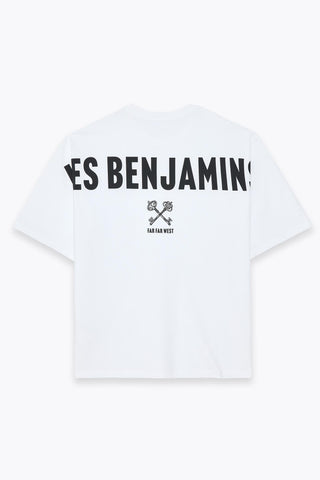 LES BENJAMINS PRINTED TEELB26FWMNSMUTS-051