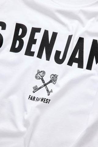 LES BENJAMINS PRINTED TEELB26FWMNSMUTS-051