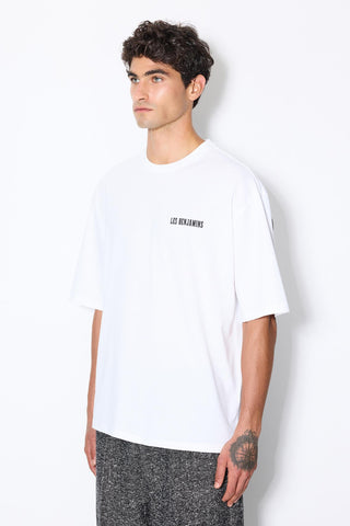LES BENJAMINS PRINTED TEELB26FWMNSMUTS-051