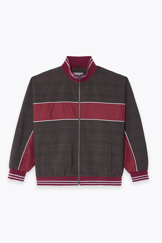 CHECKED TRACK TOP