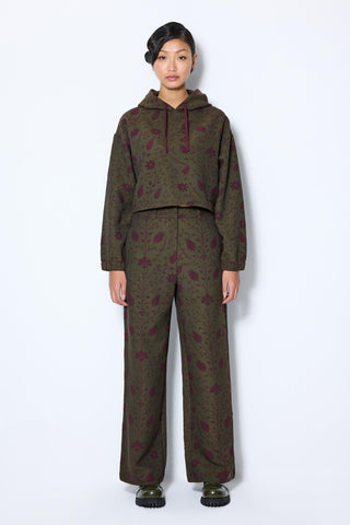 JACQUARD HOODIE