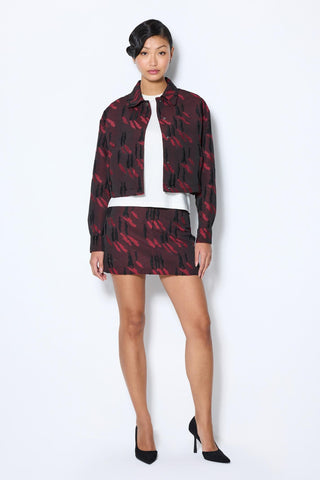 SHADOW JAQCUARD JACKET