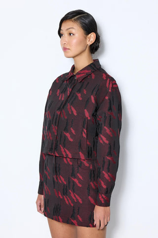 SHADOW JAQCUARD JACKET