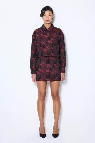 SHADOW JAQCUARD JACKET