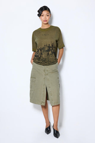 POCKET DETAILED SKIRT