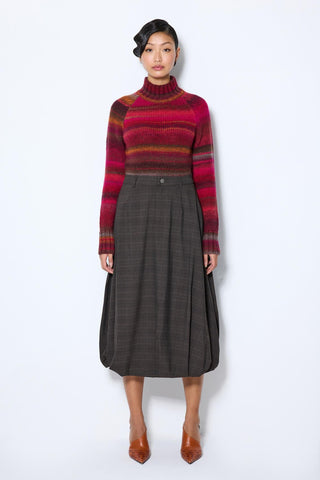 CHECKED SKIRT