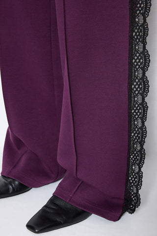 LACE DETAILED SWEATPANTSLB26FWMNSWUSP-002