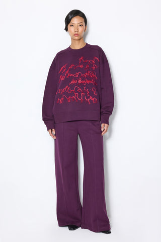 EMBROIDERY DETAILED SWEATSHIRTLB26FWMNSWUSW-004