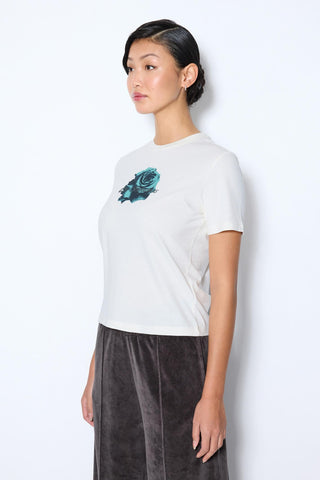 ROSE PRINTED TEE