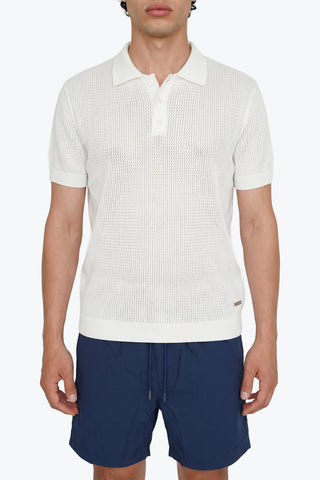 KNIT POLO TEE 001