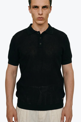KNIT POLO TEE 002