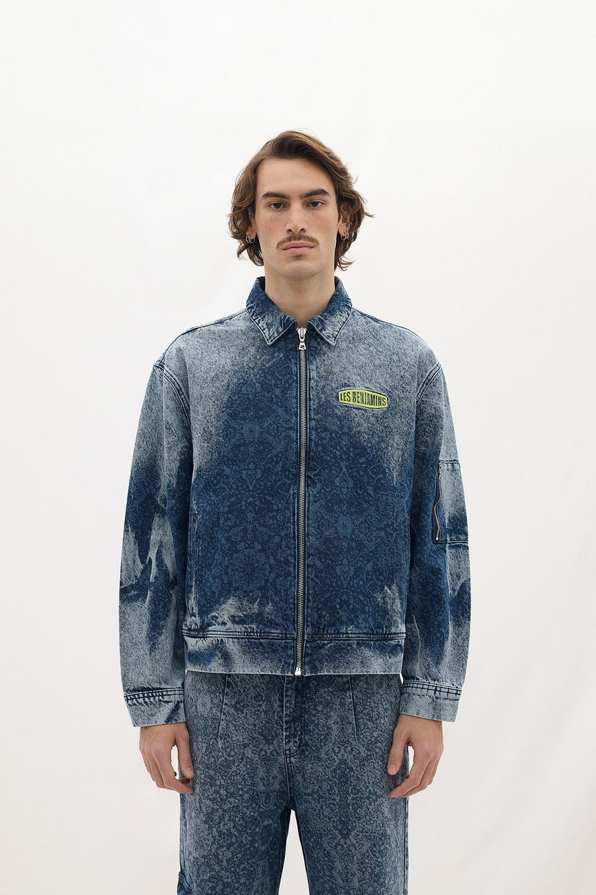 DENIM BOMBER 001